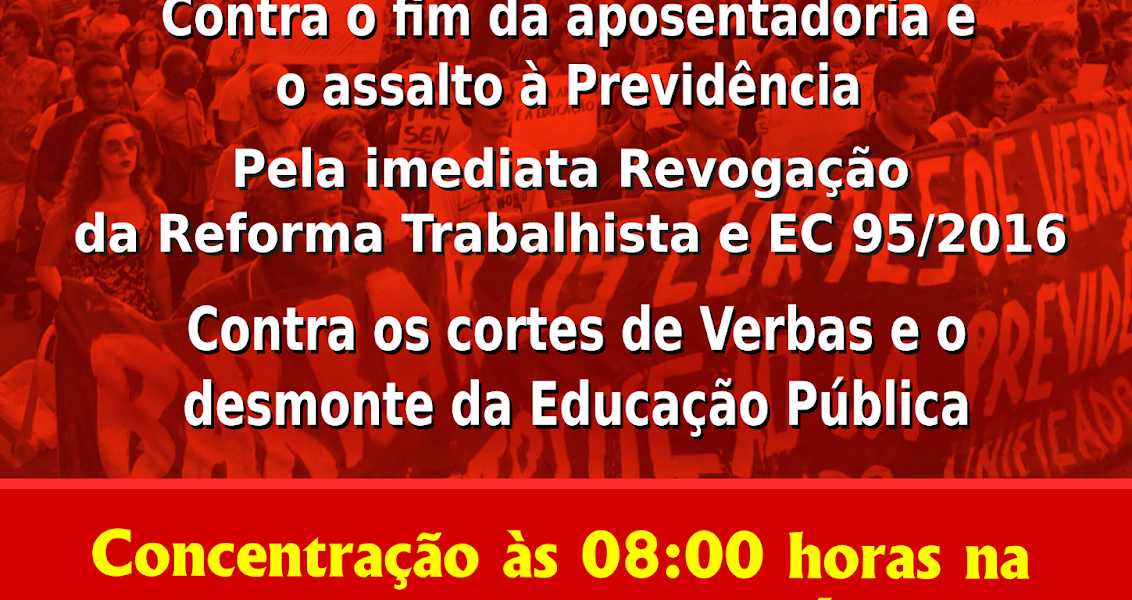 greve geral UNIR