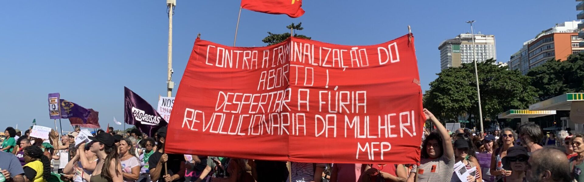 MFP em ato contra criminalização do aborto no RJ