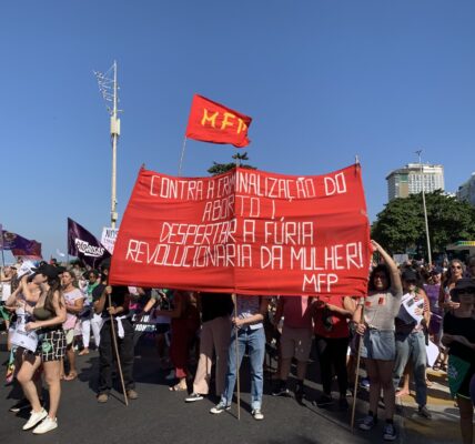 MFP em ato contra criminalização do aborto no RJ